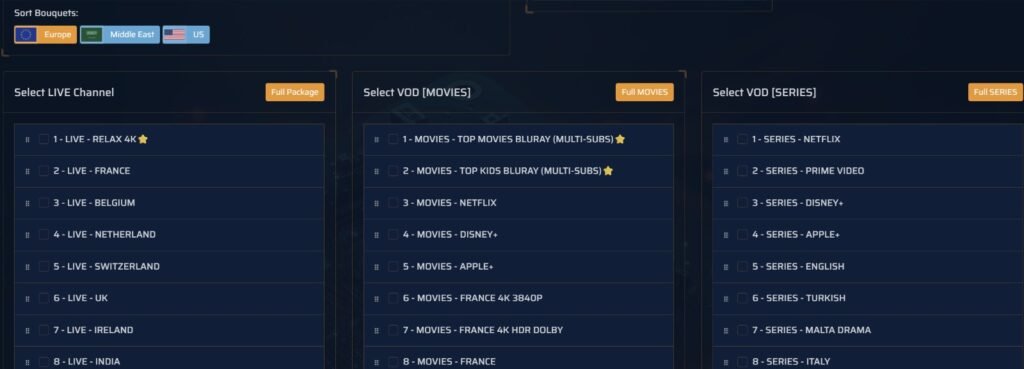 Neo4k Pro IPTV Reseller panel